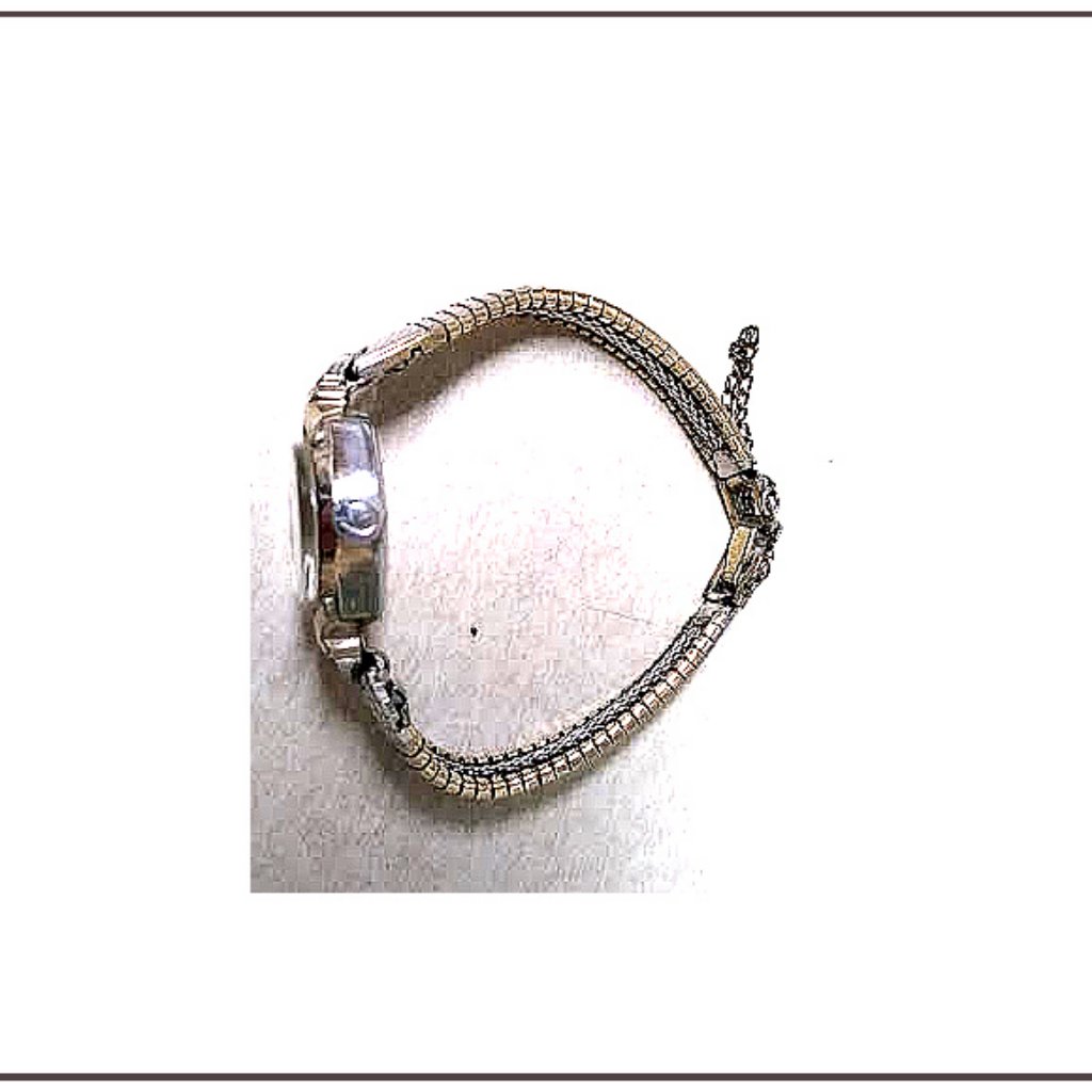 Rare And Unique Women's Swiss Mechanical Watch With Fashionable Bracelet